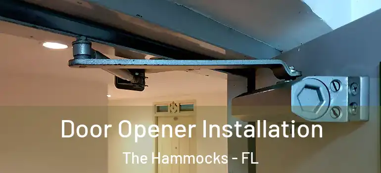  Door Opener Installation The Hammocks - FL