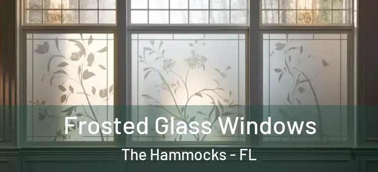  Frosted Glass Windows The Hammocks - FL