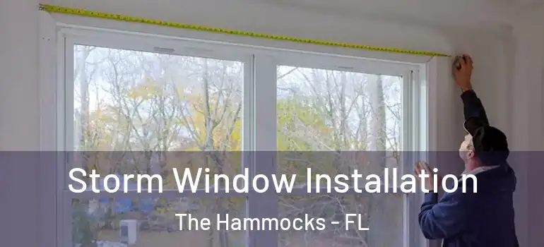  Storm Window Installation The Hammocks - FL