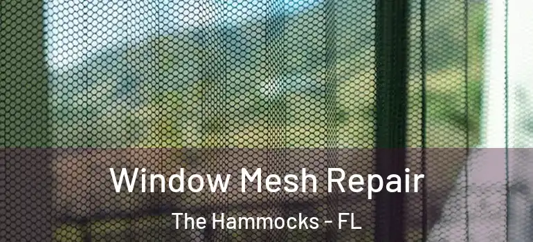  Window Mesh Repair The Hammocks - FL